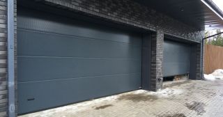 Купить гаражные ворота секционные Южноуральск, цена от 3877 руб.